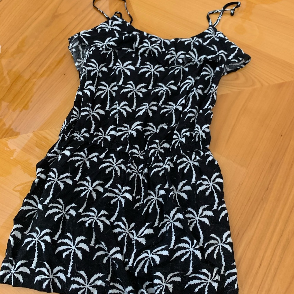 Palm tree romper